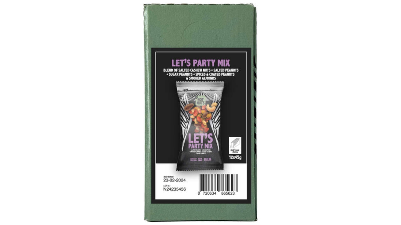 Noten NoyNuts let's party mix zak 45 gram