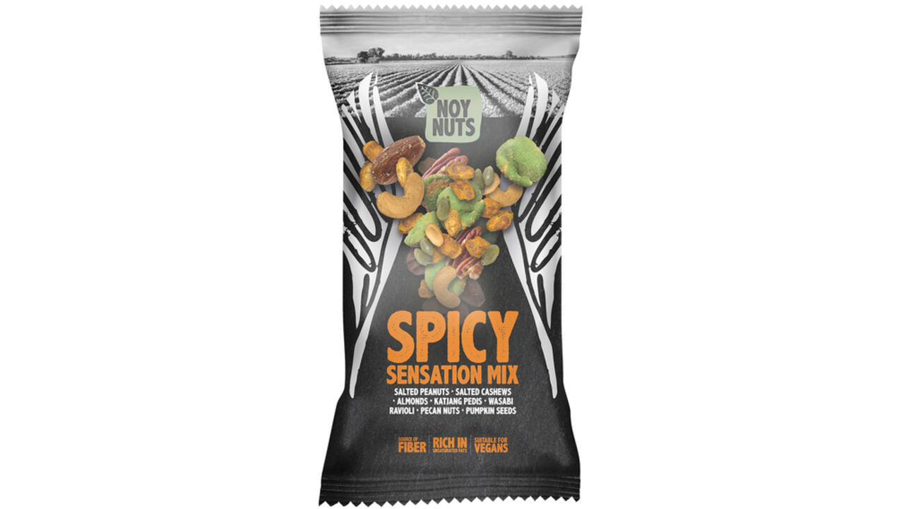 Noten NoyNuts spicy sensation mix zak 45 gram