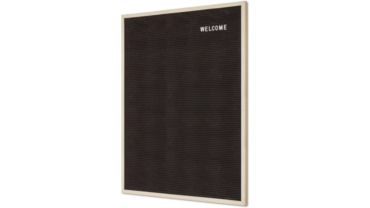 Letterbord IEZZY 60x80cm naturel hout