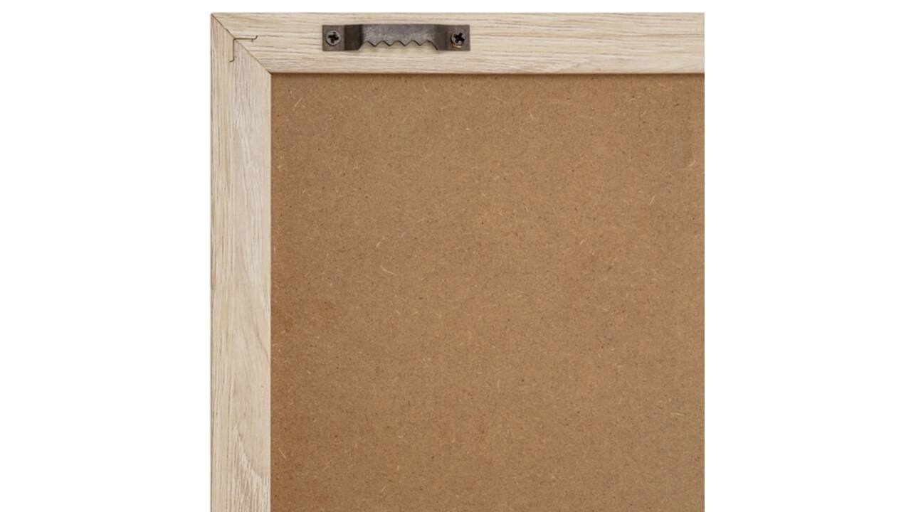 Letterbord IEZZY 60x80cm naturel hout