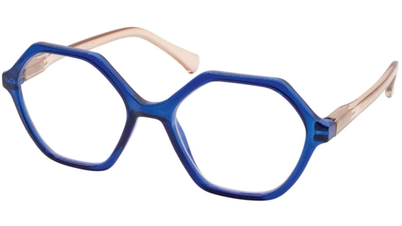 Leesbril I Need You Stella +2.50 dpt blauw