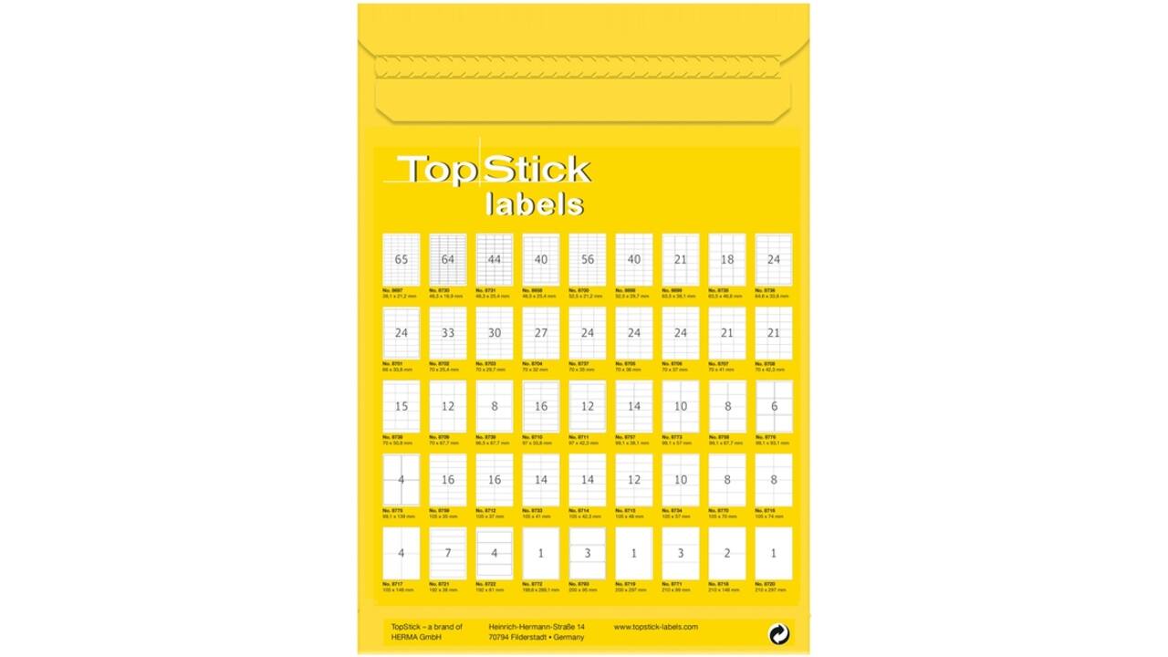 Etiket Office 105x74mm 800 stuks