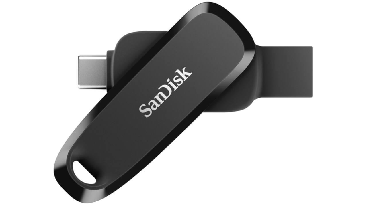 Phone Drive 32GB USB-C 3.2 -USB-A zwart