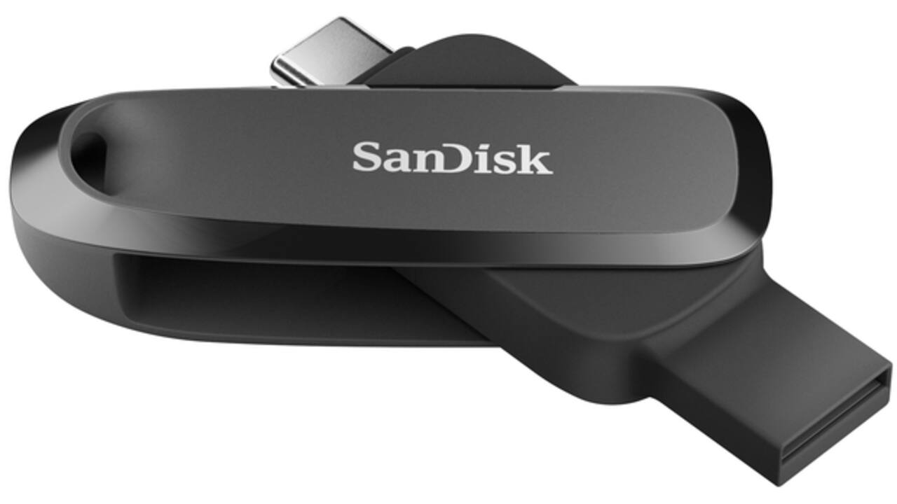 Phone Drive 32GB USB-C 3.2 -USB-A zwart
