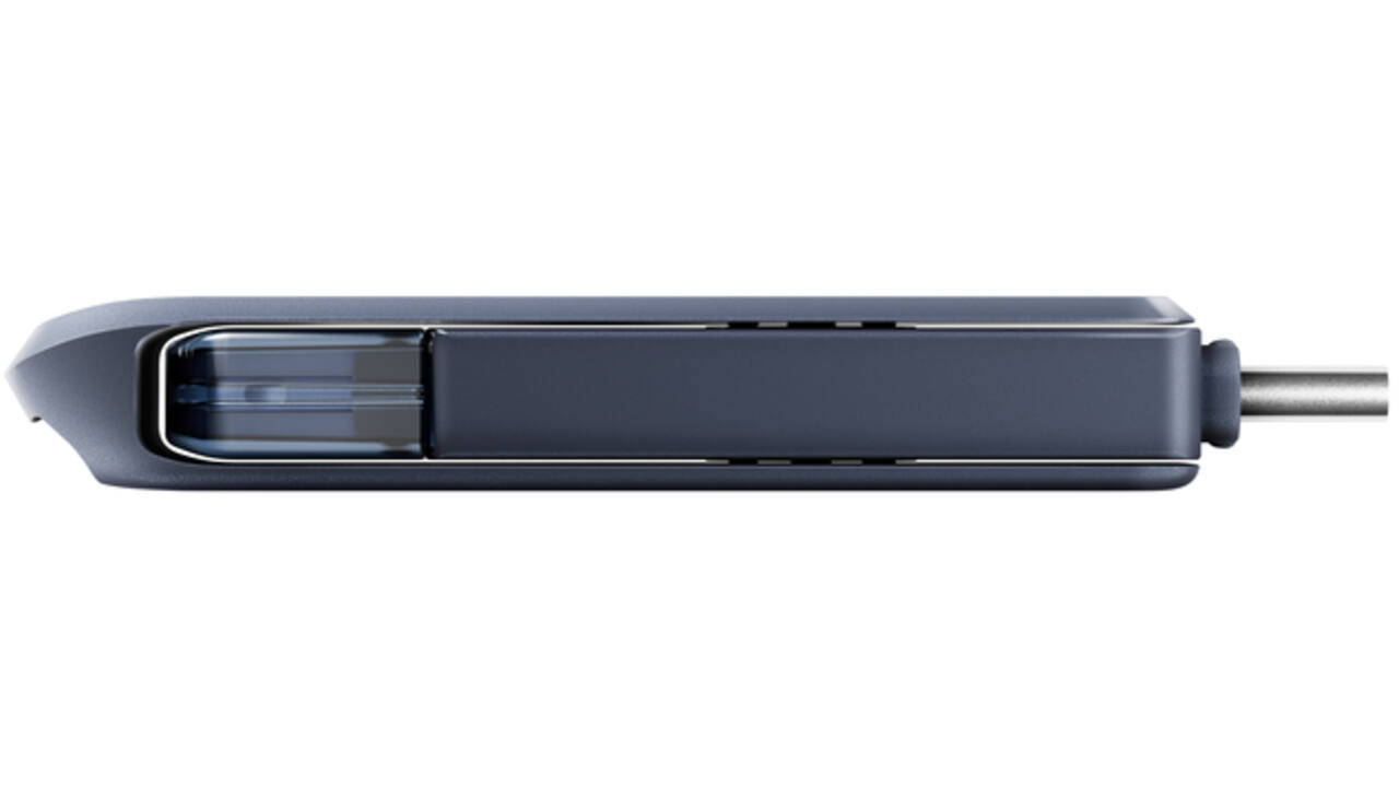 Phone Drive 256GB lightning- USB-C blauw
