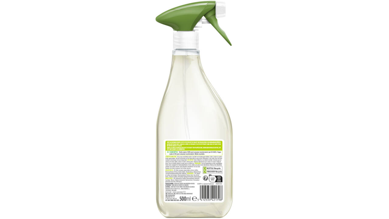 Allesreiniger Ecover citroengras & sinaasappel spray 500ml
