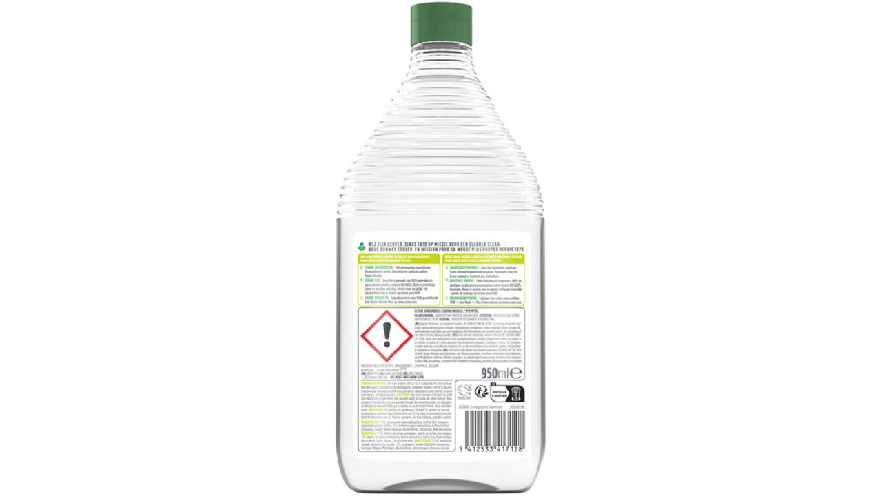 Afwasmiddel Ecover citroen & aloë vera fles 950ml