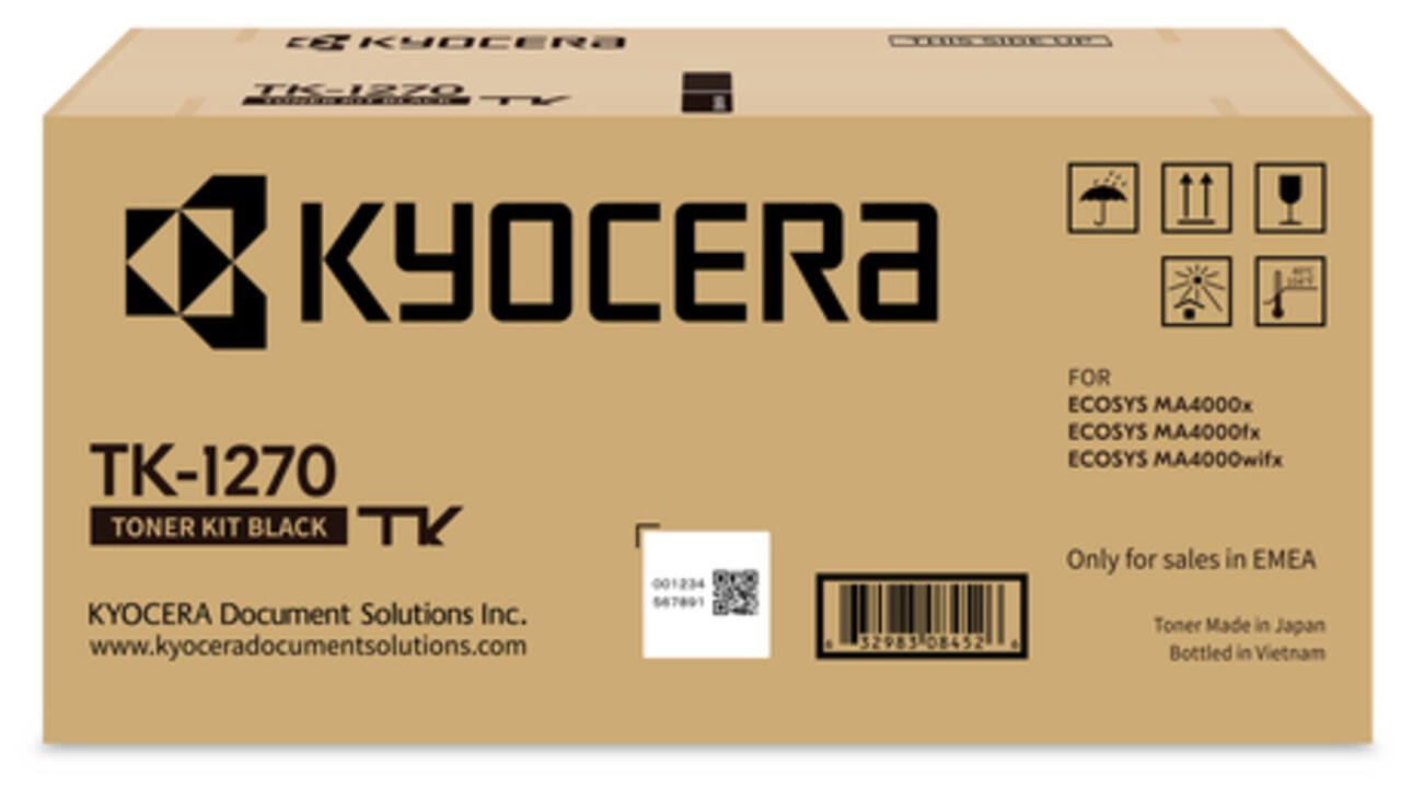 Toner Kyocera TK-1270 zwart