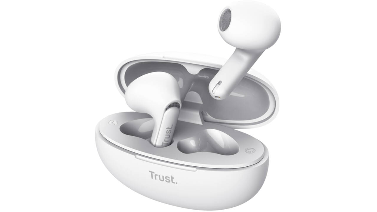 Oortelefoon Trust Yavi wit
