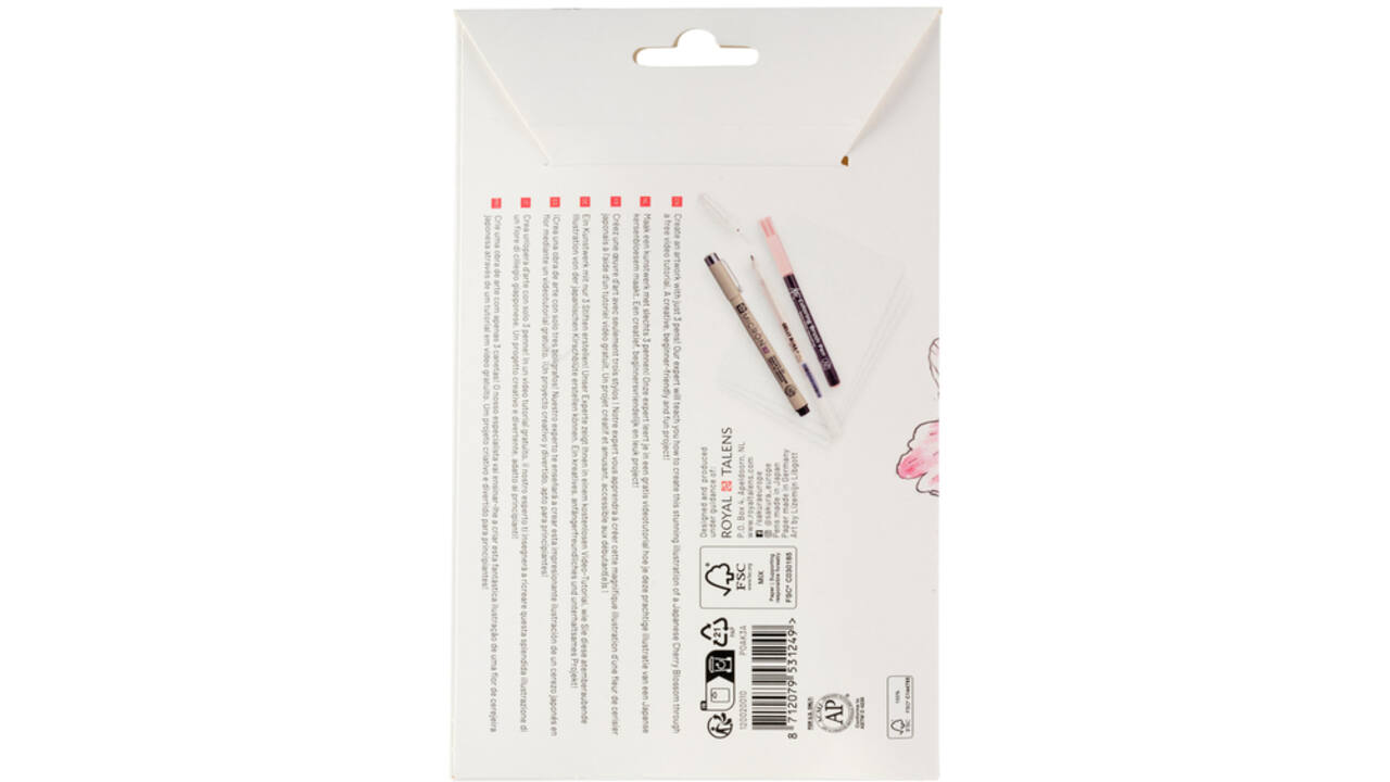Tekenset Sakura Creative Kit Cherry Blossom