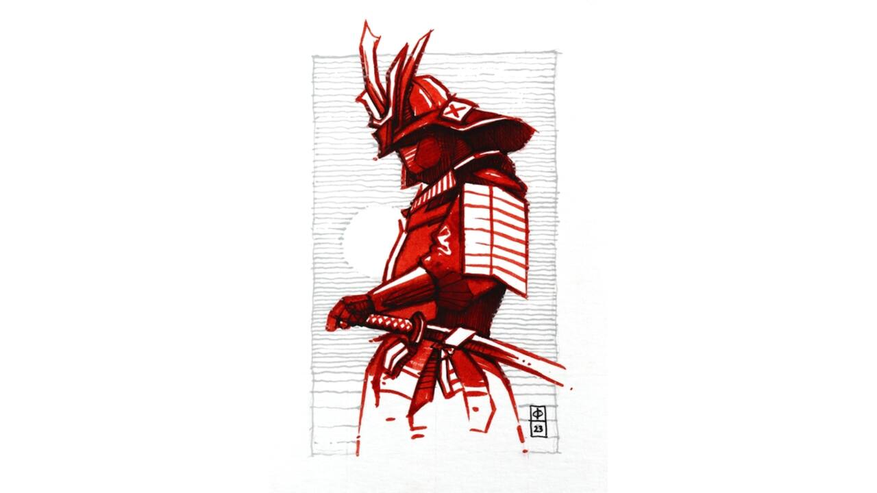 Tekenset Sakura Creative Kit Samurai