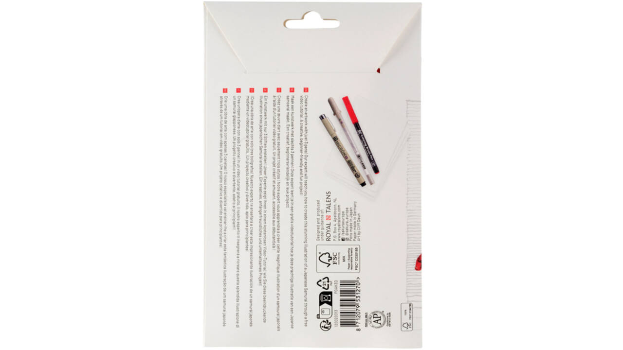 Tekenset Sakura Creative Kit Samurai