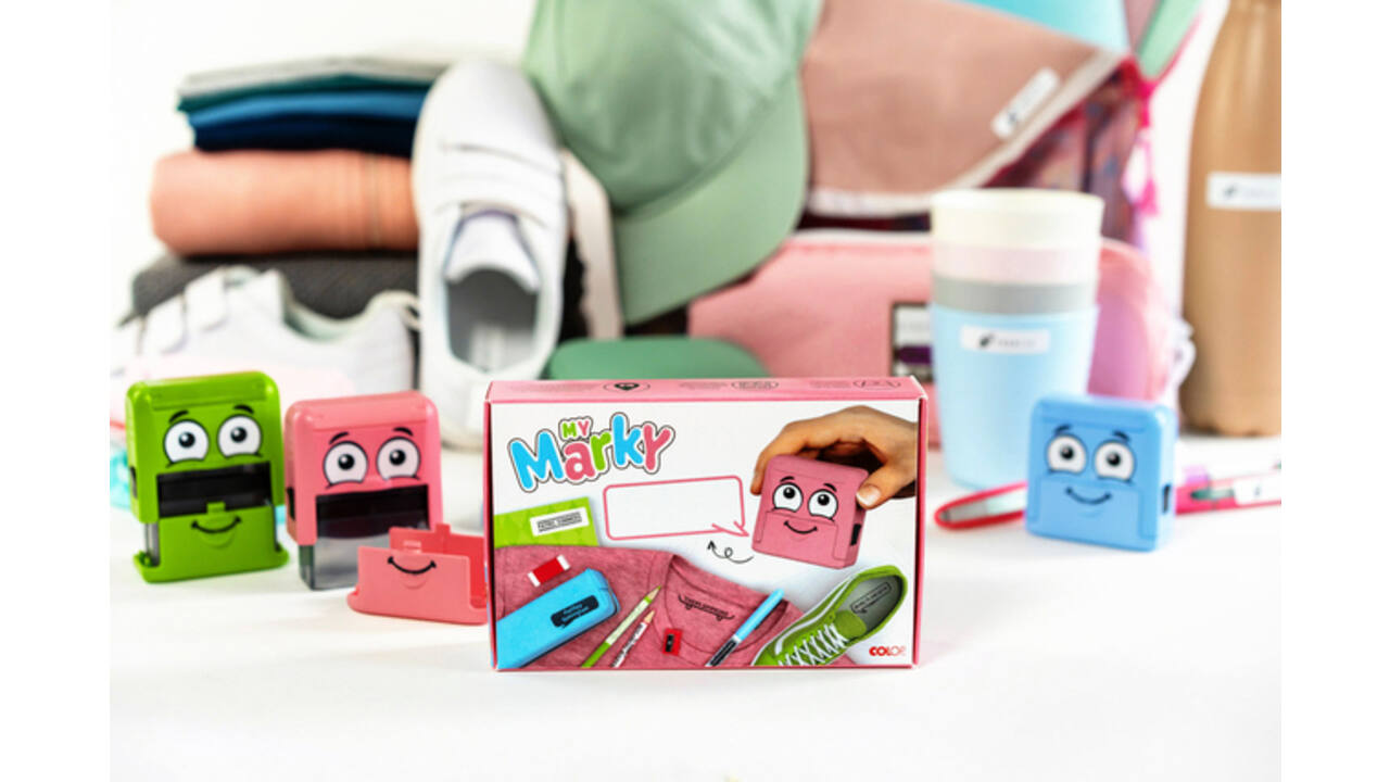 Textielstempel Colop My Marky met voucher groen