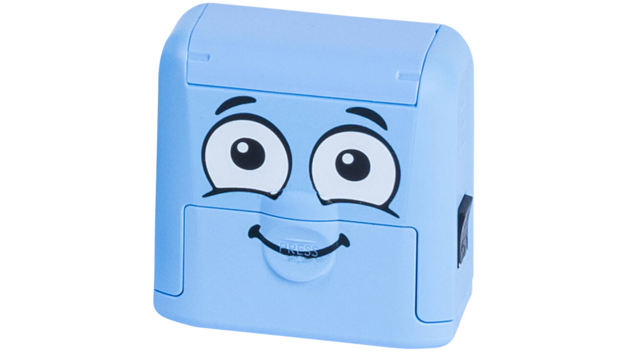 Textielstempel Colop My Marky met voucher blauw