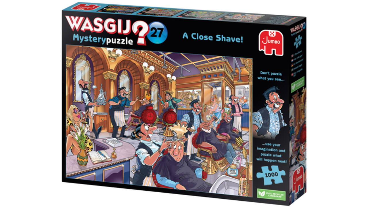 Puzzel Wasgij Mystery 27 Vlam In De Pan! 1000st