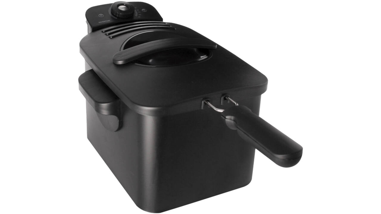 Friteuse Inventum 3 liter zwart