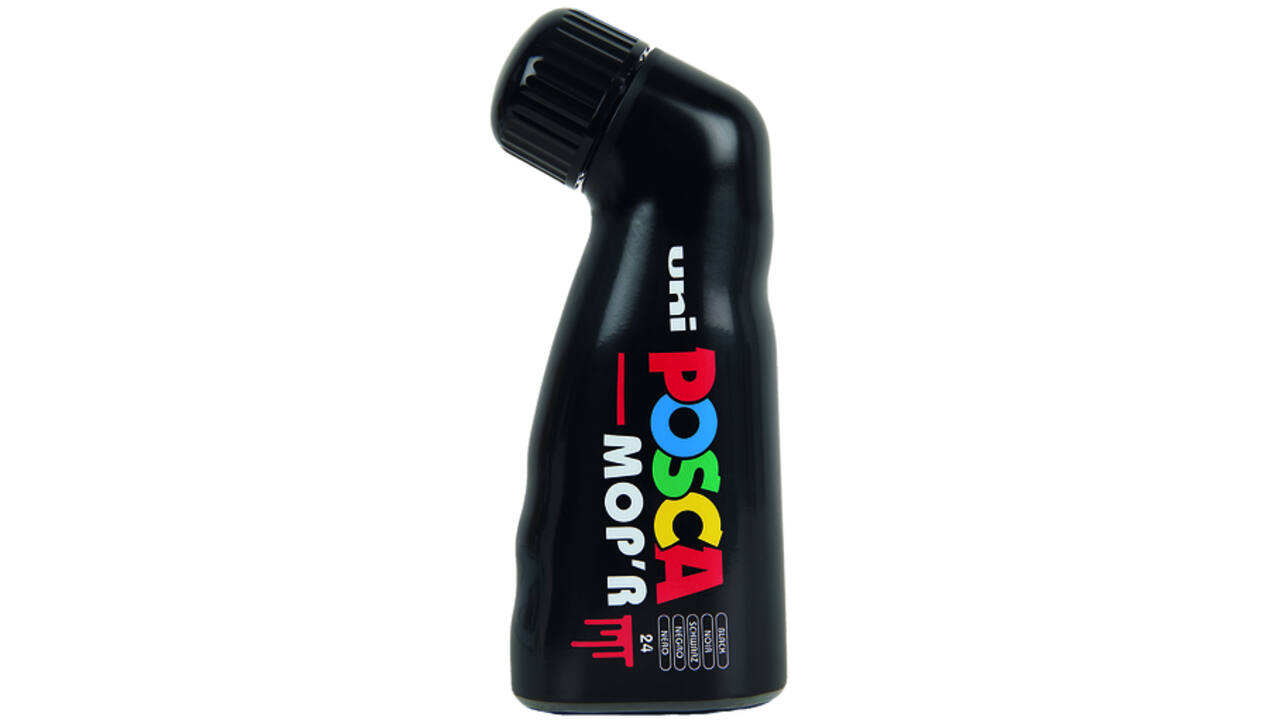 Verfstift Posca PCM22 Mop'r zwart