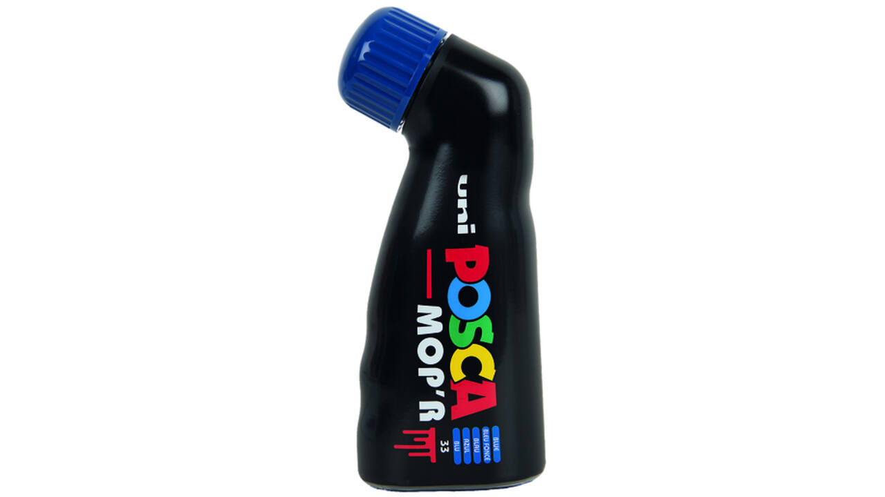 Verfstift Posca PCM22 Mop'r donkerblauw