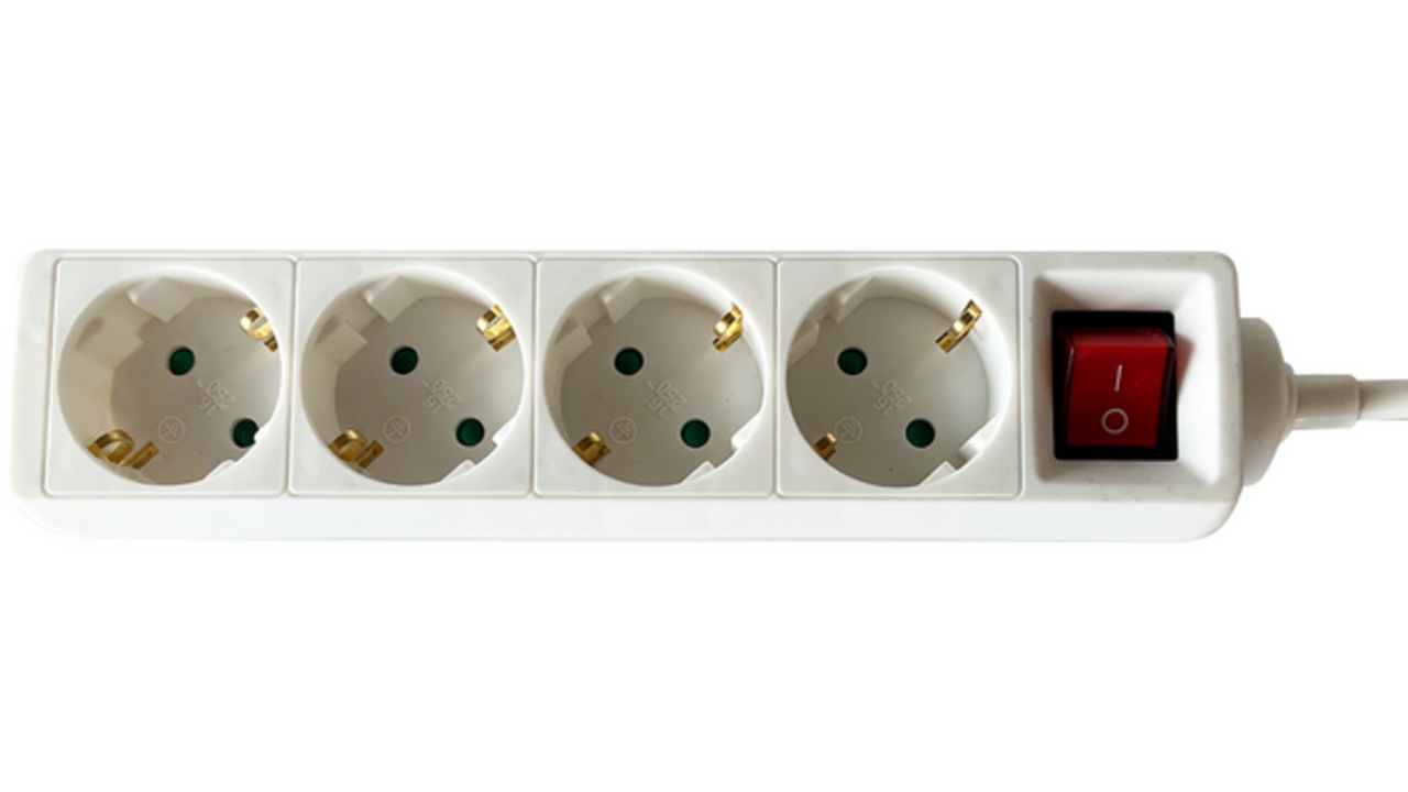 Stekkerdoos BRASQ 4 voudig 1.4 meter wit