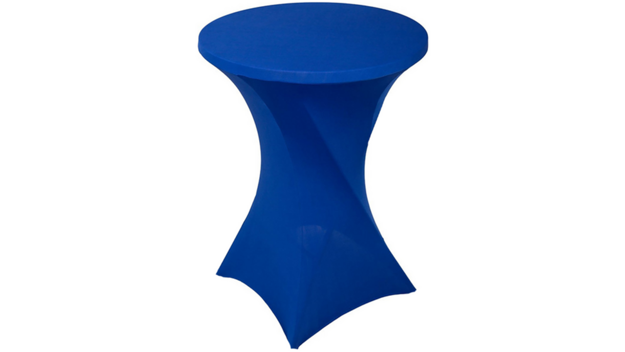 Tafelrok BRASQ voor statafel 80cm blauw