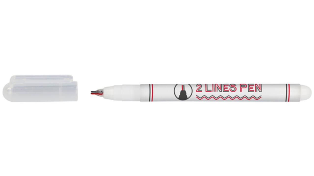Fineliner Online 2-lijnen assorti doos à 6 stuks