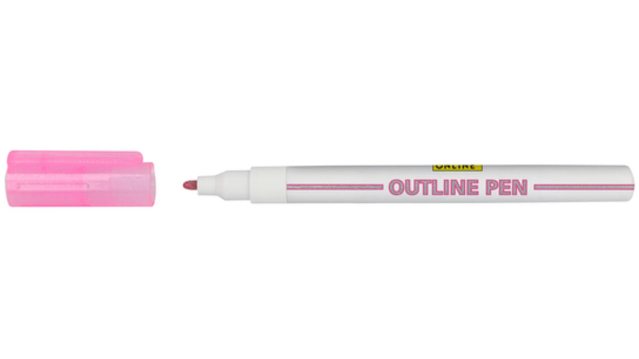 Viltstift Online Outline assorti doos à 6 stuks