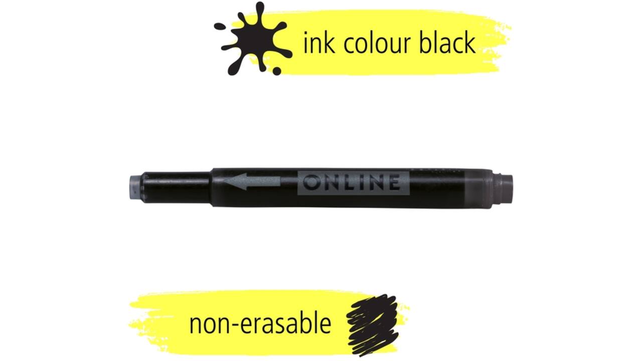 Inktpatroon Online Kombi zwart doos à 5 stuks