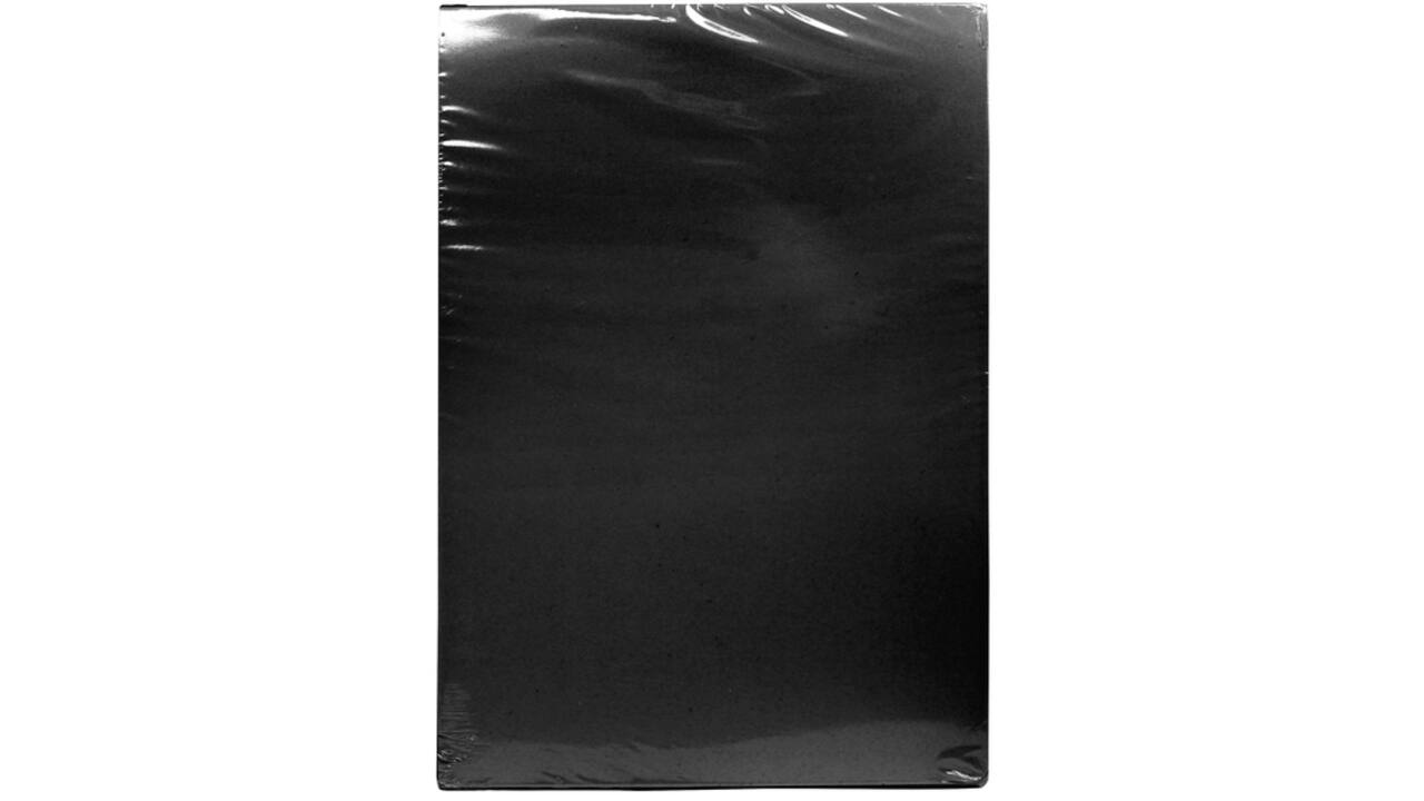 Voorblad Quantore A4 PP 300 micron zwart 100 stuks