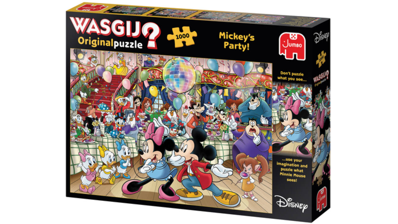 Puzzel Wasgij Original Mickey's Party 1000 stukjes