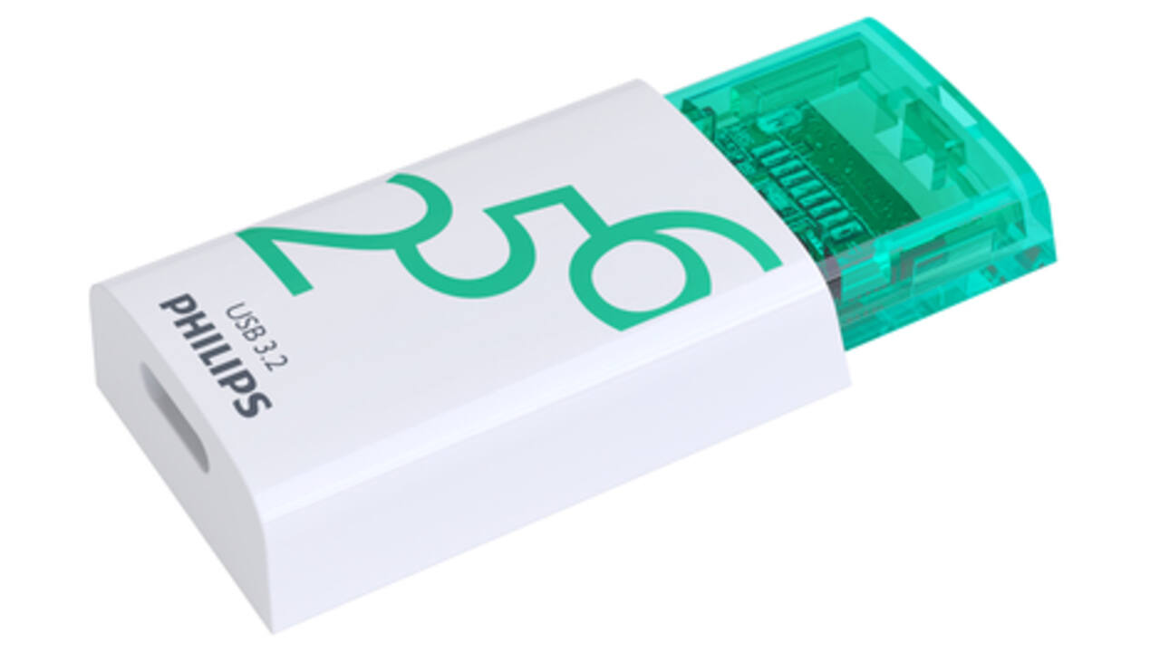 USB Stick Philips Click USB-C 256GB Spring Green