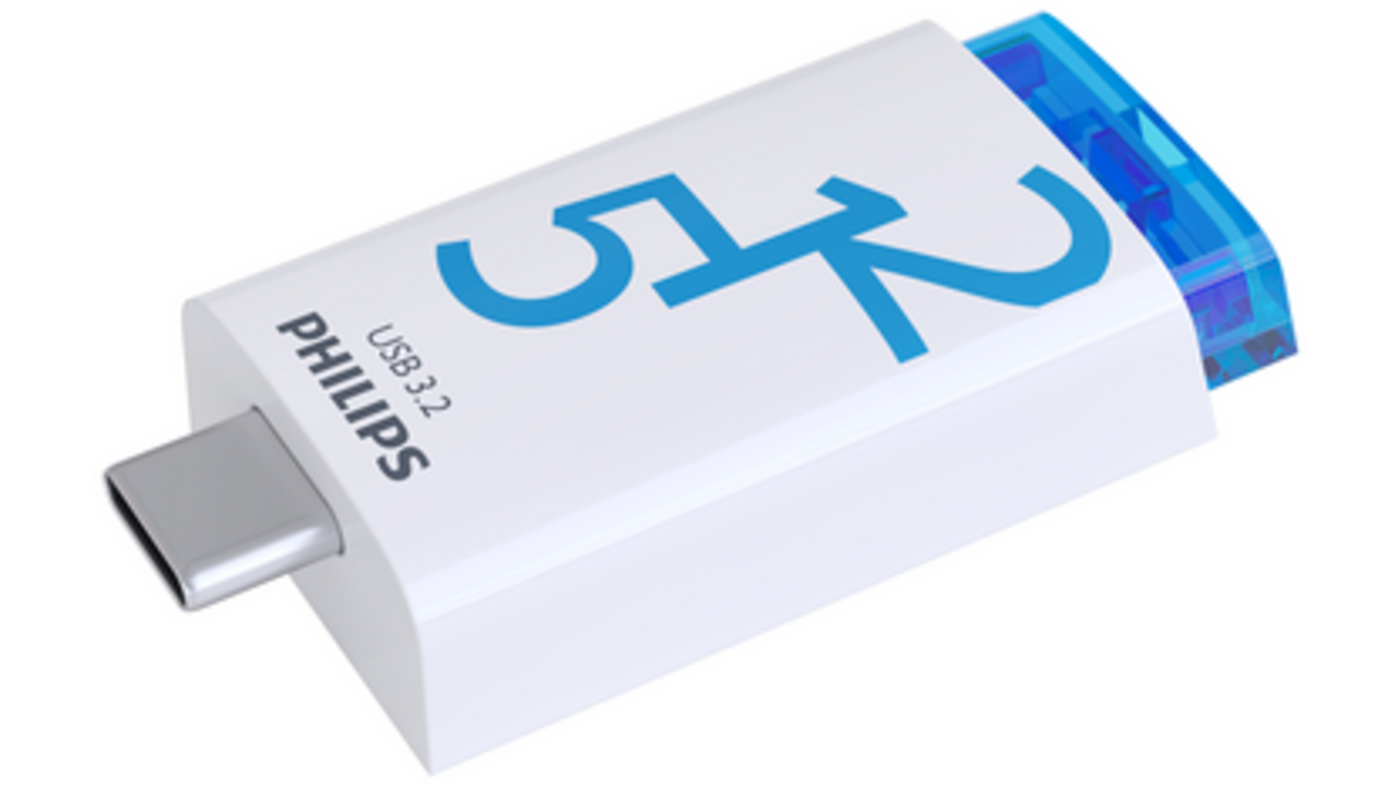 USB Stick Philips Click USB-C 512GB Ocean Blue