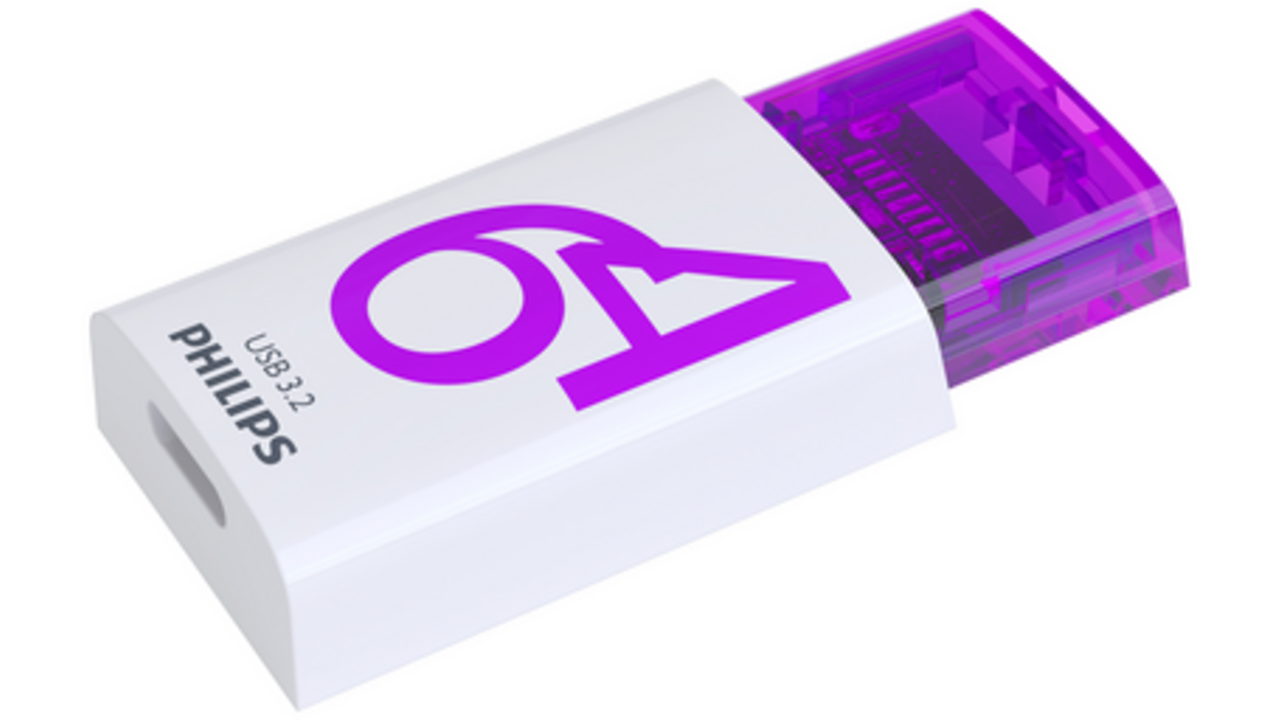 USB Stick Philips Click USB-C 64GB Magic Purple