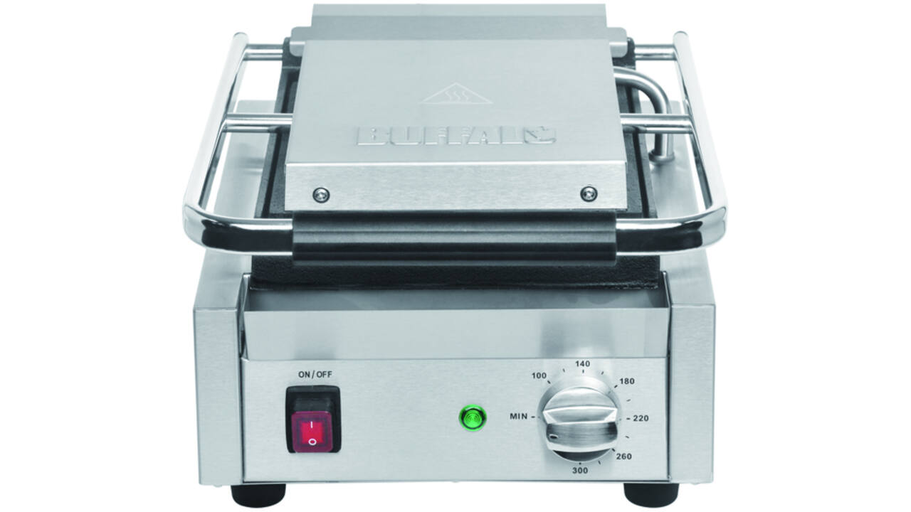 Contactgrill Buffalo Bistro groef RVS