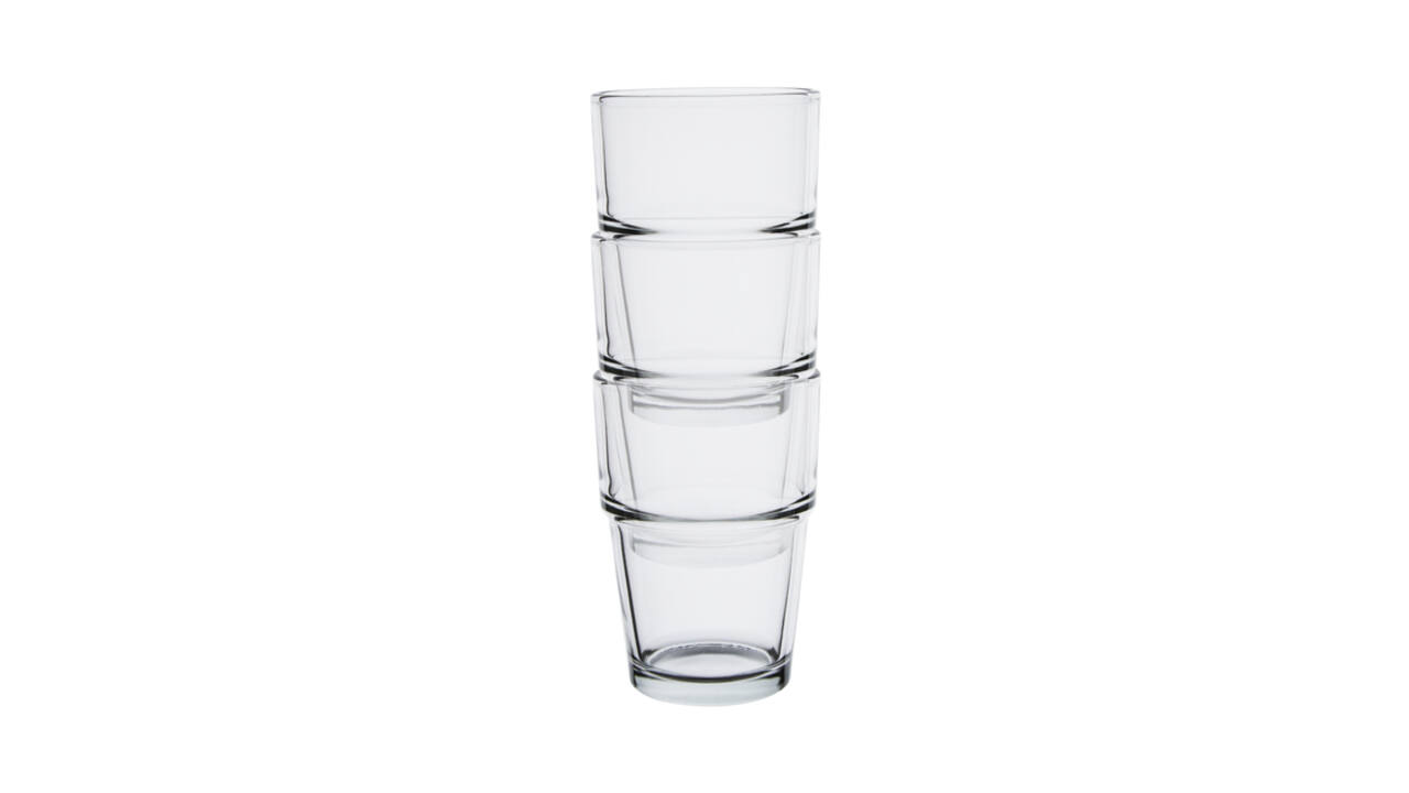 Glas Olympia tumbler stapelbaar 200 ml 12 stuks