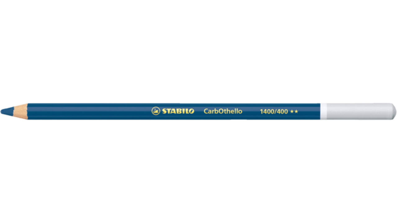 Kleurpotloden STABILO CarbOthello kalkpastel Parijs blauw
