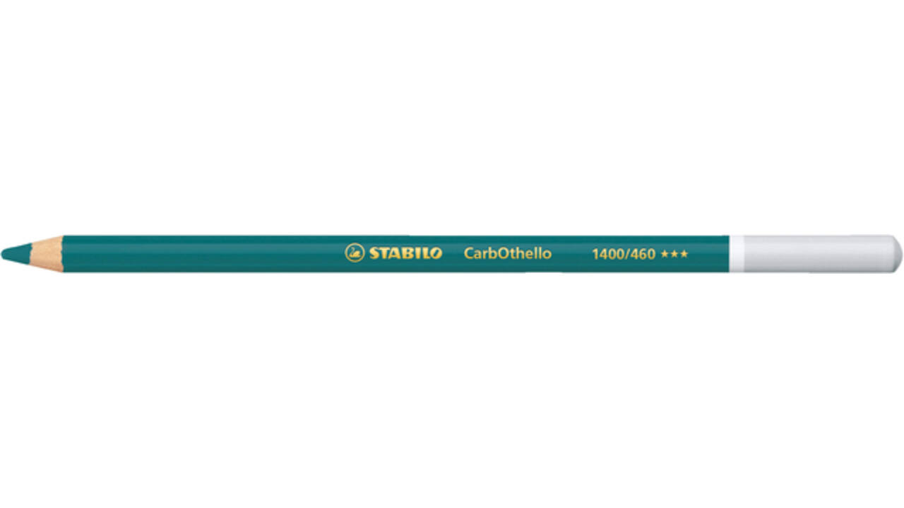 Kleurpotloden STABILO CarbOthello kalkpastel turquoise