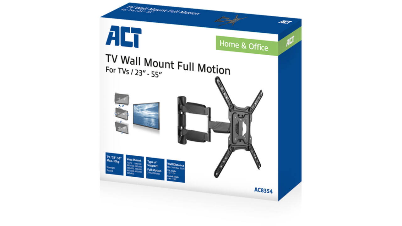 TV wandsteun ACT Full motion 23 tot 55 inch VESA