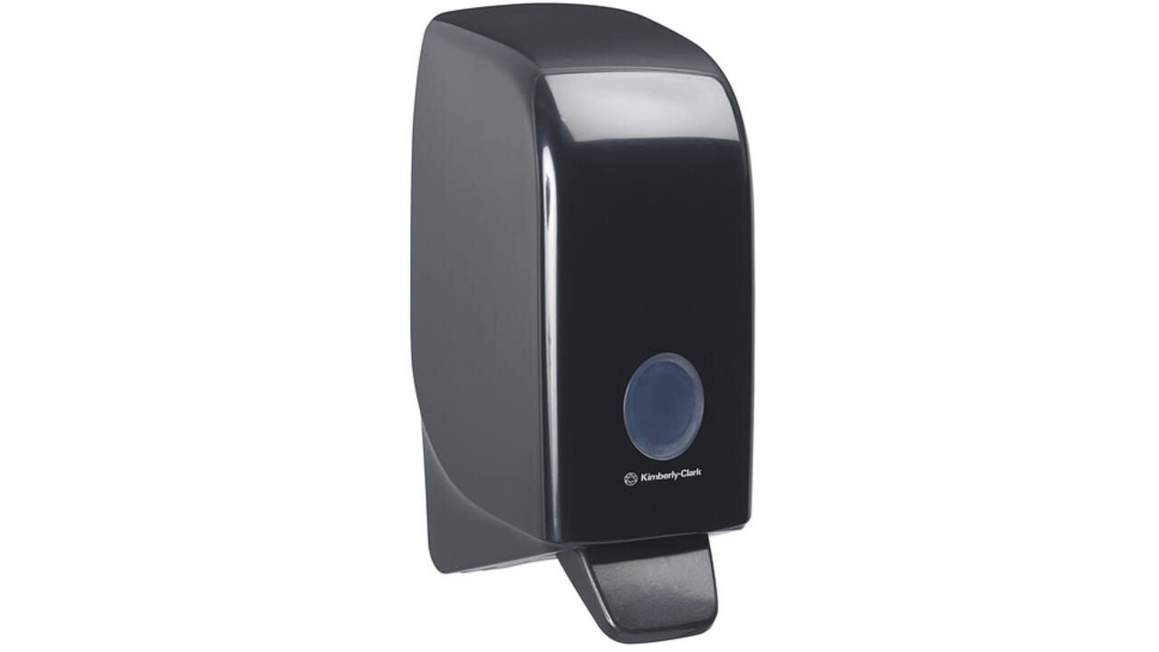 Zeepdispenser Aquarius 1 liter zwart 7173