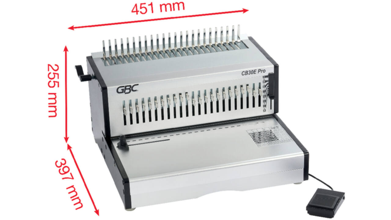 Inbindmachine GBC Combbind CB30E Pro
