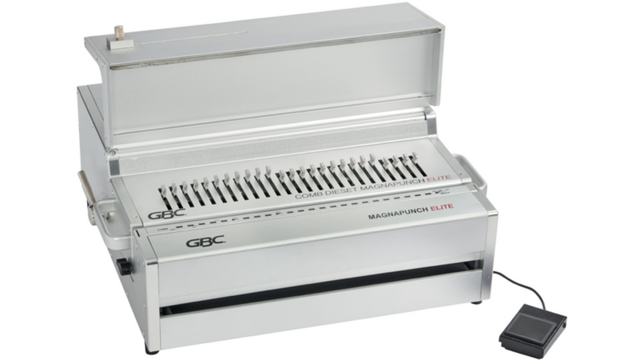Inbindmachine GBC Multibind Magnapunch Elite + voetpedaal