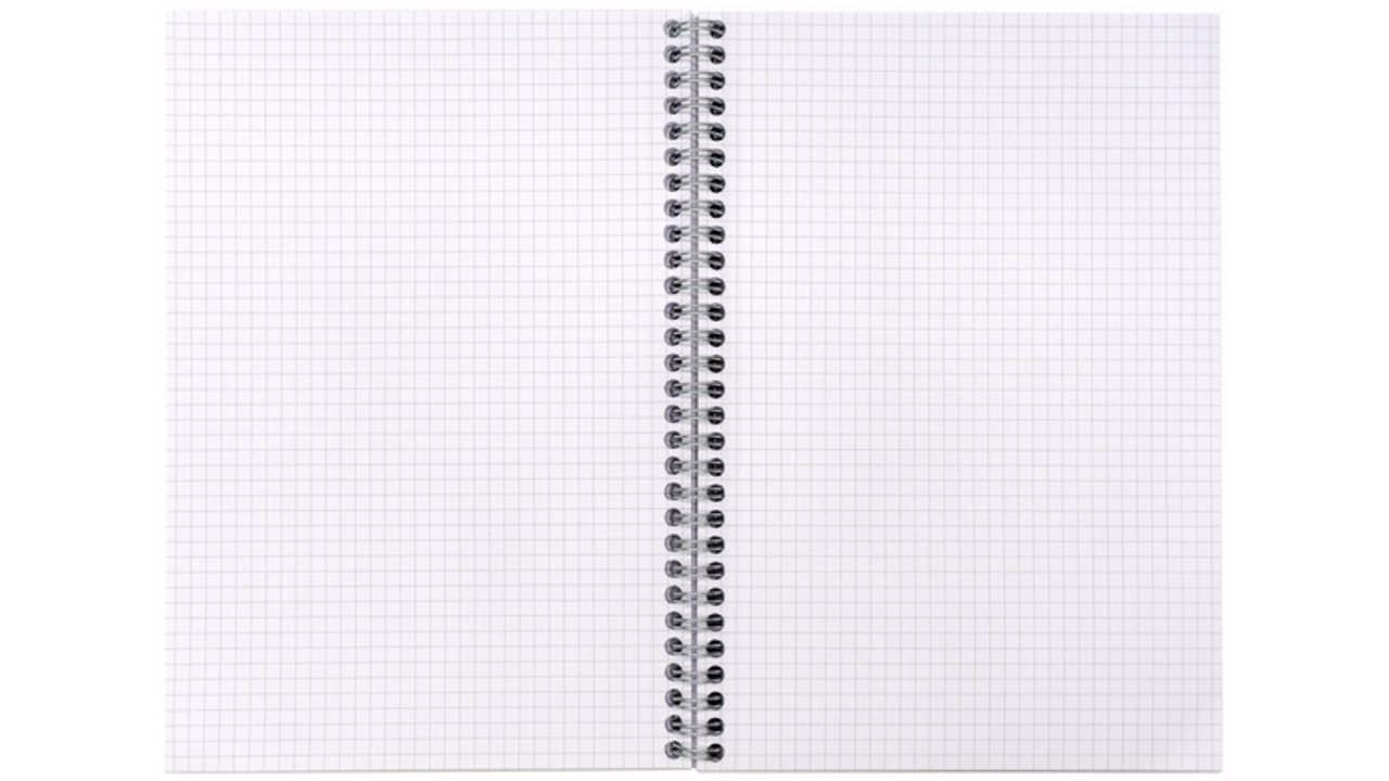 Notitieboek Pukka Jotta A5 ruit 5x5mm 110 pagina's 80gr groen