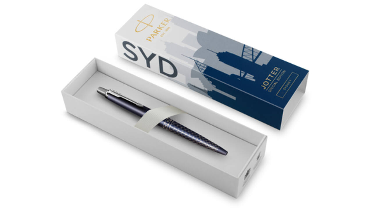 Balpen Parker Jotter special edition Sydney blue CT medium