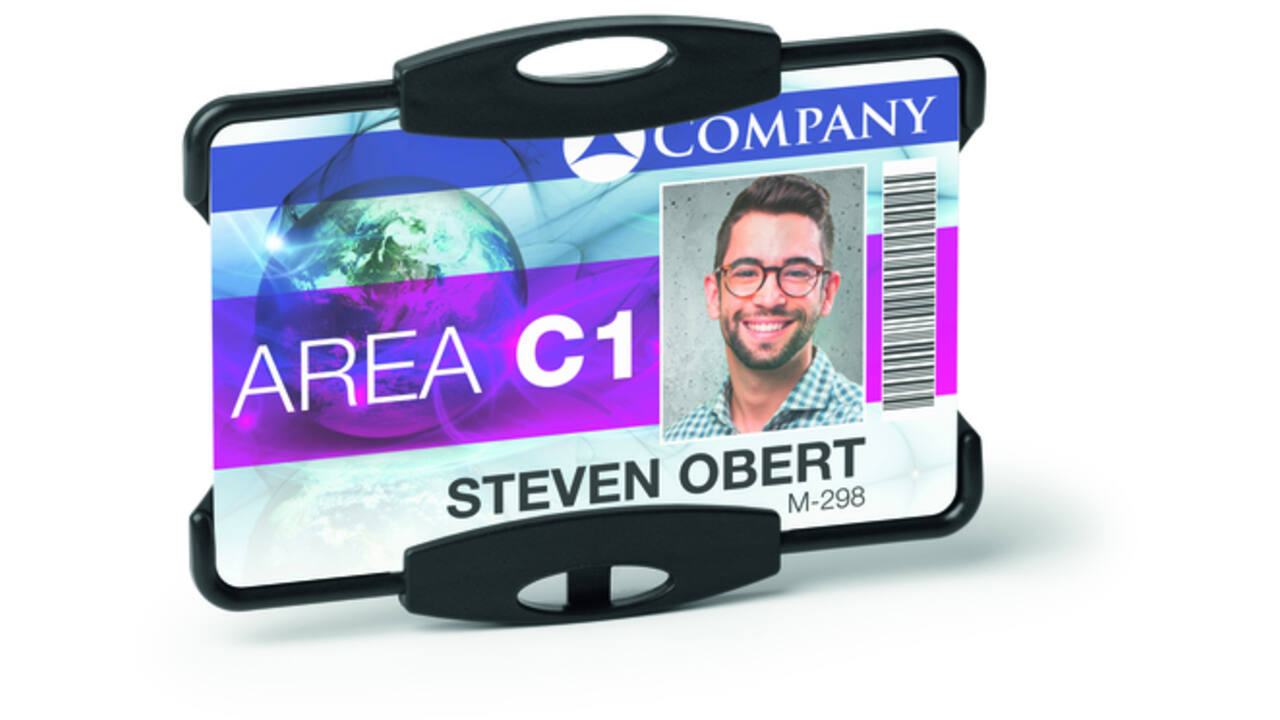 Badge Durable ECO voor 1 kaart 10 stuks