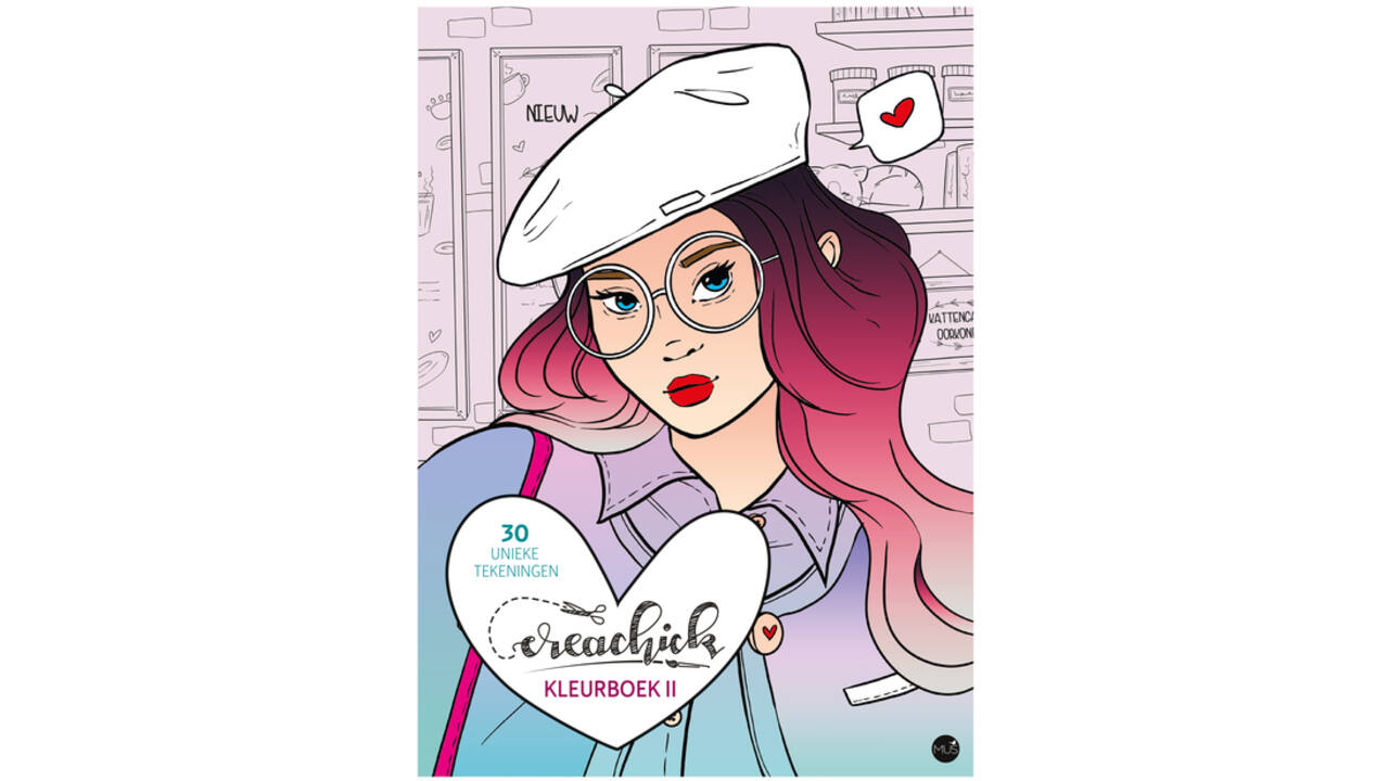 Kleurboek CreaChick II