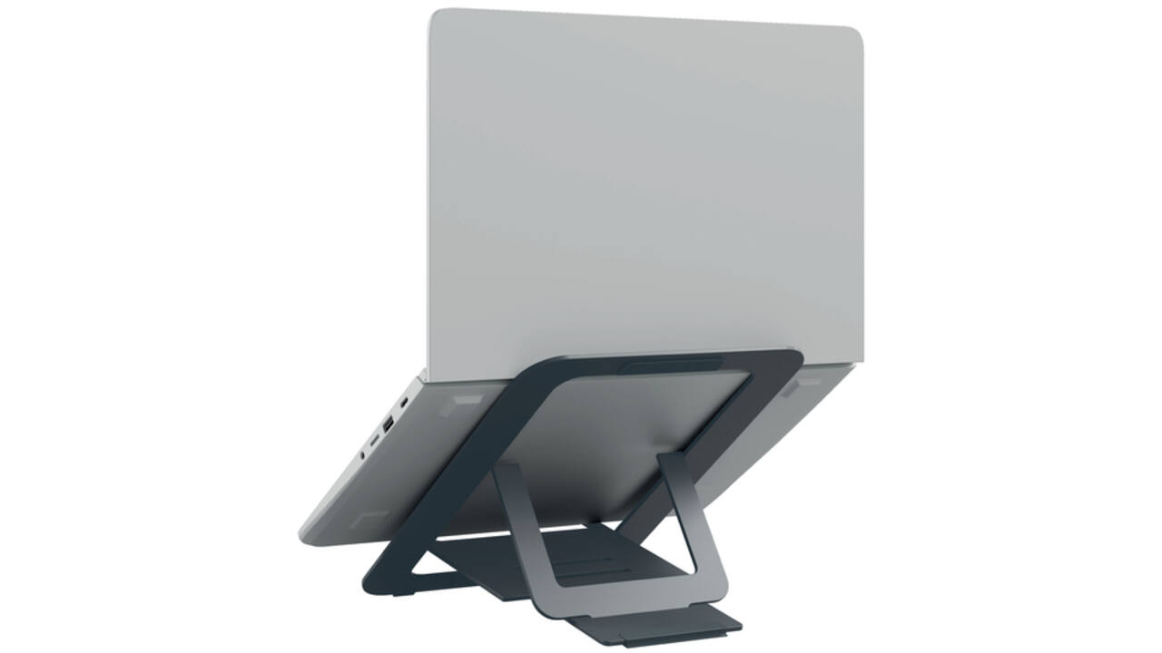 Laptopstandaard Leitz Ergo Aluminium plat verstelbaar