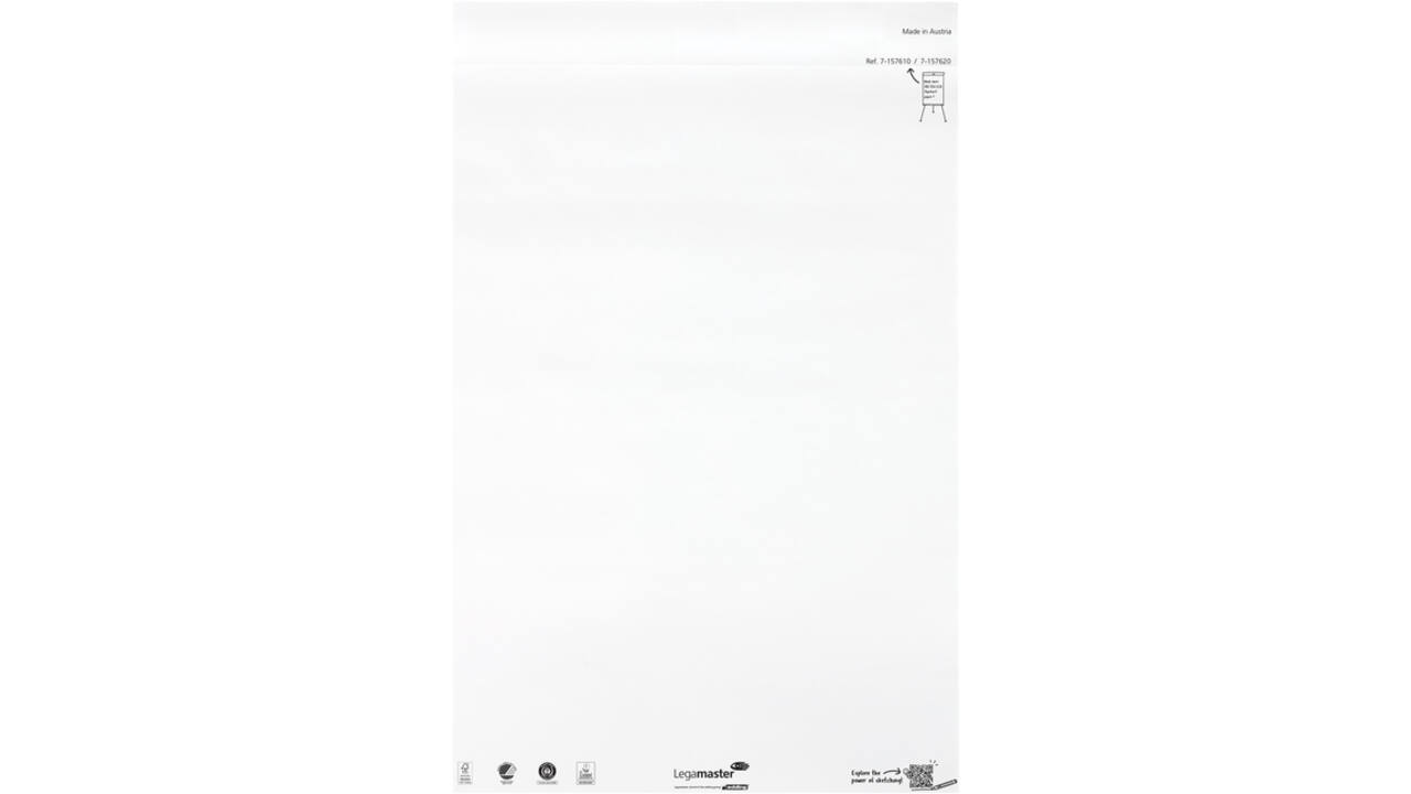 Flipoverpapier Legamaster SKETCH ECO blanco 5x 20 vellen