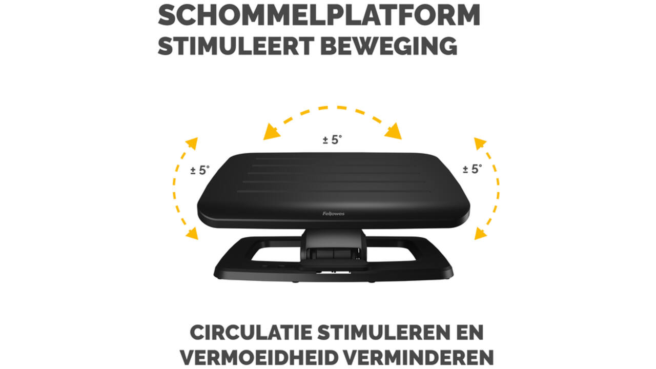 Voetensteun Fellowes Hana LT zwart