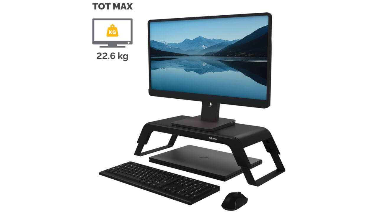 Monitorstandaard Fellowes Hana LT zwart