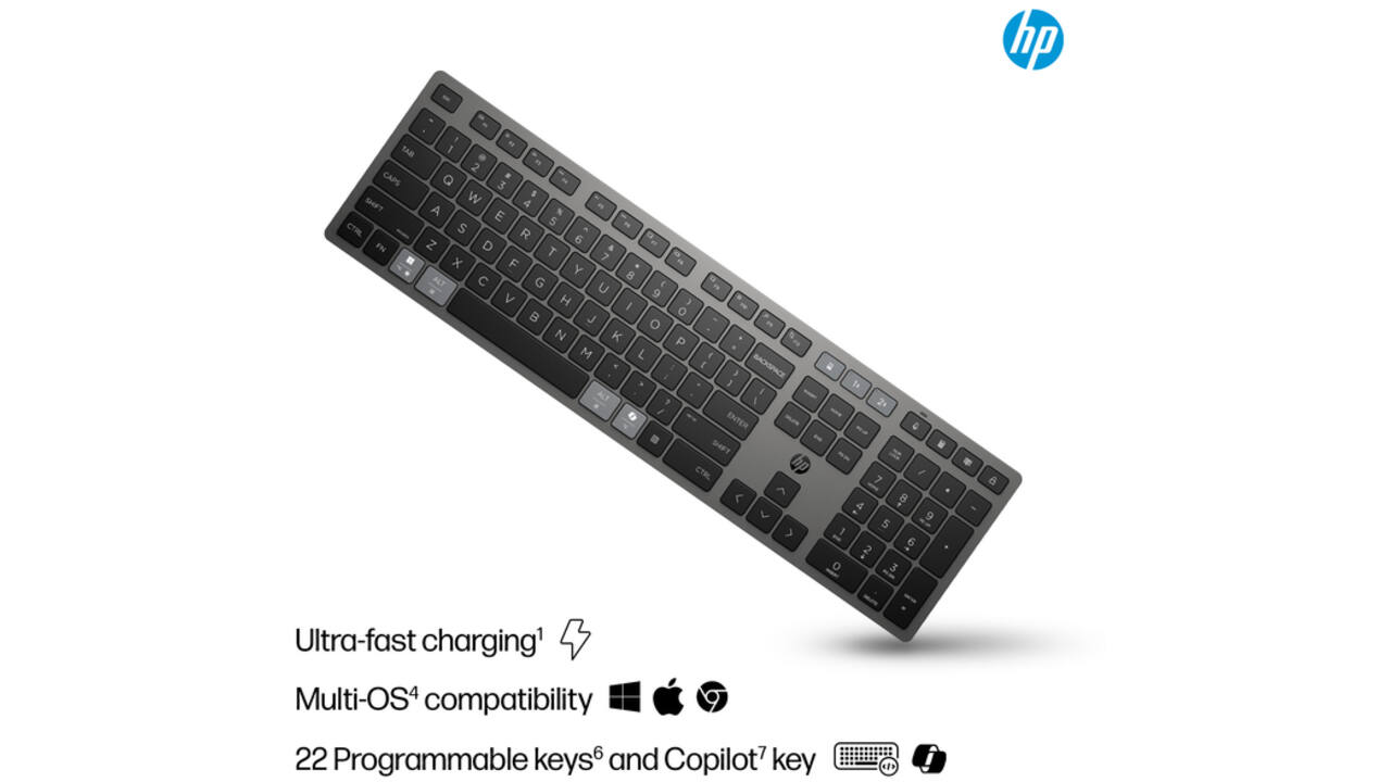 Toetsenbord HP 725 oplaadbaar