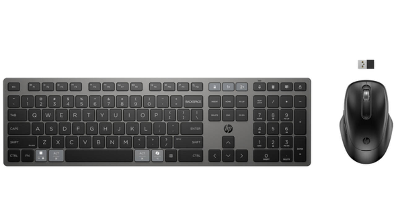 Toetsenbord + muis HP 725 oplaadbaar